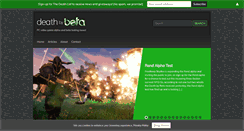 Desktop Screenshot of deathbybeta.com